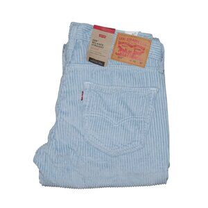 Men's Levis 559 Corduroy Jeans Sky Blue Vintage Rare Wide Wale Size 32x30 NEW